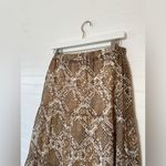 Candie's Boho Snake Print Tiered Maxi Skirt Photo 5