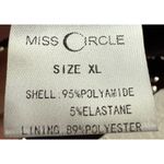 NWT Miss Circle NY Black Rhinestone Bodycon Designer Luxury Club Dress XL Photo 15