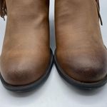 Circus by Sam Edelman Circus Sam Edelman Brown Fringe Ankle Boots Booties 9.5 Jolie Faux Leather Photo 7