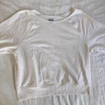 American Eagle  Light beige off the shoulder sweatshirt Photo 0
