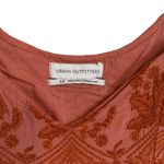 Urban Outfitters Jamie Babydoll Orange Terracotta Embroidered mini dress Photo 4