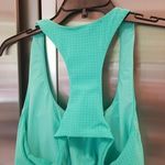 Trina Turk ππ Sports Athletic Racerback Tank Top with Built in Bra Aqua XL NWT Photo 4