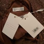 Mac Duggal  20371 Womens Brown Embellished Cap Sleeve A Line Dress Photo 13