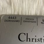 Christian Dior Diorissimo French Champagne Ultrasheer Sandalfoot Pantyhose Sz 1 Photo 4