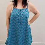 BDG  Urban Outfitters Blue Fish Eva Trapeze Mini Dress - Size XL Photo 0