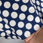 J Crew Factory the pencil skirt with polka dot motif size 0 Blue Photo 4