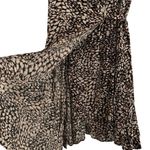 Free People French Quarter Wrap Mini Dress Medium Cheetah Print Photo 6