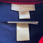 Vintage 90s M&C Sportswear navy & red embroidered crewneck sweatshirt sz medium Photo 4