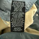 7 For All Mankind High Waist Faux-Leather Pants Trouser Blue-Green Gray Small Photo 6