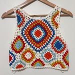 Altar'd State NEW Altar’d State Crochet Tank Top Size Small NWT Photo 1