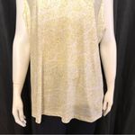 Nike 's Women's Sleeveless Dri-Fit Saffron Sleeveless Golf Top Photo 2