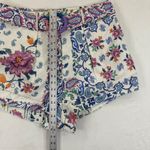 Farm Rio Womens XL Romantic Bandanas Print Belted Shorts Multicolor NEW Photo 2