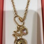 House of Harlow 1960 | Transformation Charm Necklace ~ Evil Eye, Snake & Jewel Gold Photo 4