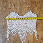 Tally Weijl  Romantic White Lace Women’s Top Size M Photo 1