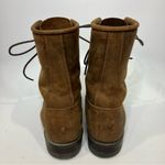 Justin Boots Justin Lace up riding boots brown oiled leather cowgirl western women’s size 7.5 Photo 4