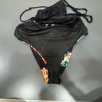 Cupshe Black and Floral Sexy One Piece Bathingsuit  Photo 3