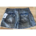 Forever 21  Distressed Denim Mini Skirt - Size‎ S Photo 4