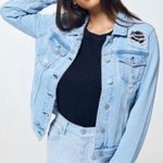 PacSun Women's Vintage Light Blue Trucker DenimJean Jacket — NWT — XSMALL Photo 2
