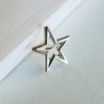 E.M. Star Single Ear Cuff Silver 925 2303 Photo 1