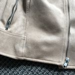 BB Dakota Steve Madden XS NWT Faux Suede Moto Jacket Photo 5