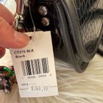 Coach Wavy Dinky Bag Crossbody Black Croc Embossed Coachtopia Leather Purse NWT Photo 2