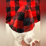 secret treasures  One Piece Hooded Lounge Wear Holiday Pajamas Red & Black Sz XS Photo 6