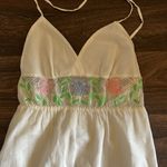 Maxi Dress with Flowers Size 8 Photo 3