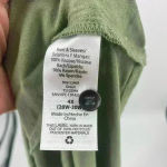 Terra & Sky  Green Long Sleeve Open Wrap‎ Top 4X Photo 9