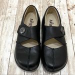 Alegria  “Kaitlyn” Black Leather Mary Jane Shoes Size 37 Photo 2
