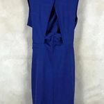 Cupcakes and Cashmere Blue Cross Panel Sheath Dress NWT Medium Photo 5