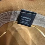 Lisianthus Classic Tan Felt Fedora Wide Brim Fashion Belt Buckle Hat Photo 5