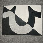 True Religion Rhinestone Logo TShirt Gray Size Small Photo 0