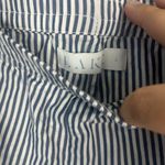 Lake two piece Poplin Piped Pants Set striped blue white size large Photo 8