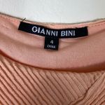 Gianni Bini  Light Pink Ribbed Textured Sleeveless Dress Photo 2