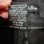 D. Jeans  Black Denim Bermuda Shorts Size 12 Stretch High Rise Photo 3