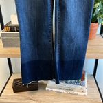 Spanx High-Rise Cropped Two Tone Denim Flare Jeans Style #20231R, Small Photo 5