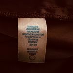 Charlie Jade Printed Accent trim Maxi Cocktail Evening Silk Dress Size M Photo 4