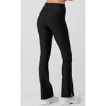Alo Yoga Alo Airlift High-Waist Game Changer Leggings Black Hi-Rise Button Bootcut Flare Photo 1