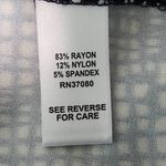 Cato  Black and White Print Mini Skirt with Ruffle Hemline NWT Size 16 Photo 8