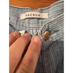 PacSun Baggy Carpenter Corduroy Pants Light Blue Size 26 Daisy Patch Photo 12