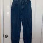 Lee VTG Dark Wash Denim Mom Jeans Photo 0