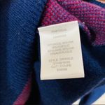 Equipment Femme Blue and Red Plaid V Neck Wool Blend Sweater Size S Photo 5