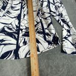 Ralph Lauren Lauren  Full Zip Knit Jacket Large Women‎ Palm Print Country Club Photo 6