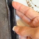 NOLA Ombre Grey Velvet Trimmed Cardigan Sweater Size Medium Gray Photo 3