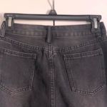 NWOT High Waist Straight Leg Mom Jeans Black Size 26 Photo 5