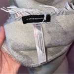 Anthropologie Blanket Scarf Shawl Snow Leopard Camo Neutral Preppy Boho Layering Photo 1