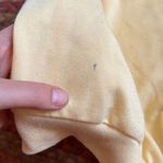 VINTAGE PASTEL YELLOW PREPPY COUNTRY CLUB COLLARED SWEATER TOP Size M Photo 5