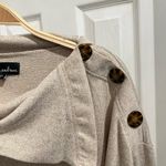 Alison Andrews Alison Andrew’s Women’s Tan Button Sweater Size XL Photo 4