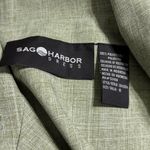 Sag Harbor vintage front button collared blazer blouse Photo 4