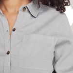 Faherty Linen Blend Arlie Utility Jumpsuit in Stone Size XS Photo 3